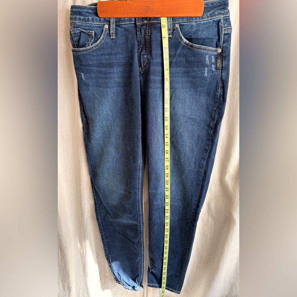 Silver Jeans Dark and Light Blue Denim